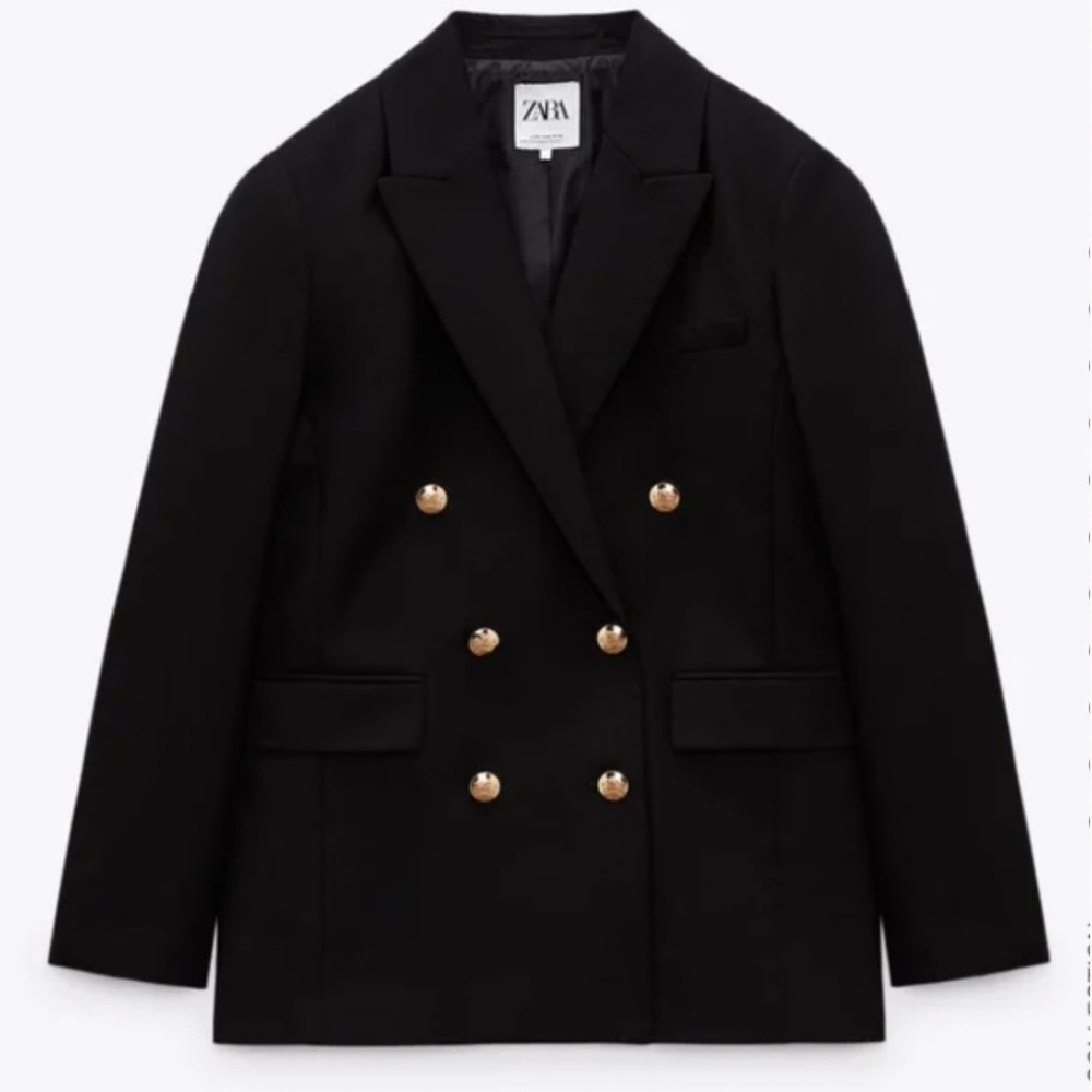 Zara Double Breasted Blazer
